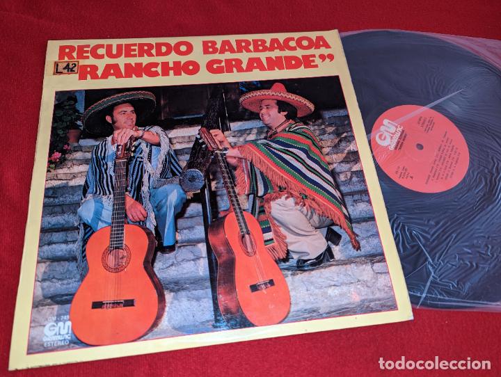 Disques de vinyle: RECUERDO BARBACOA Rancho grande LP 1978 Gramusic