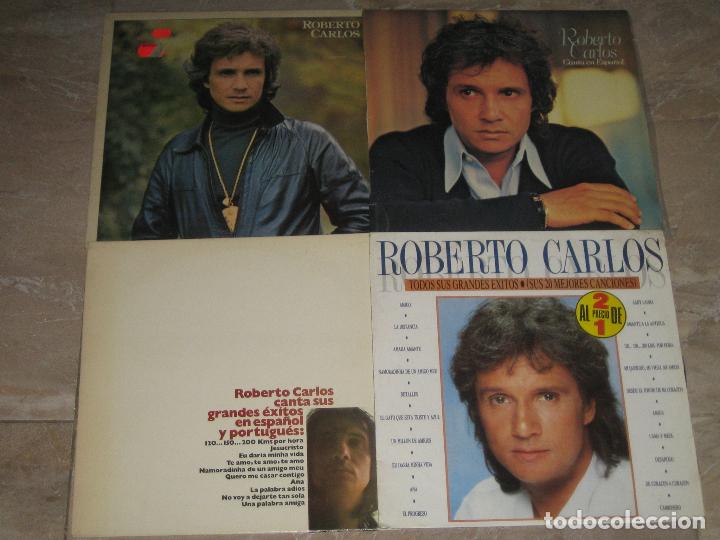 Discos de vinilo: ROBERTO CARLOS - LOTE DE 4 LPS - Foto 1