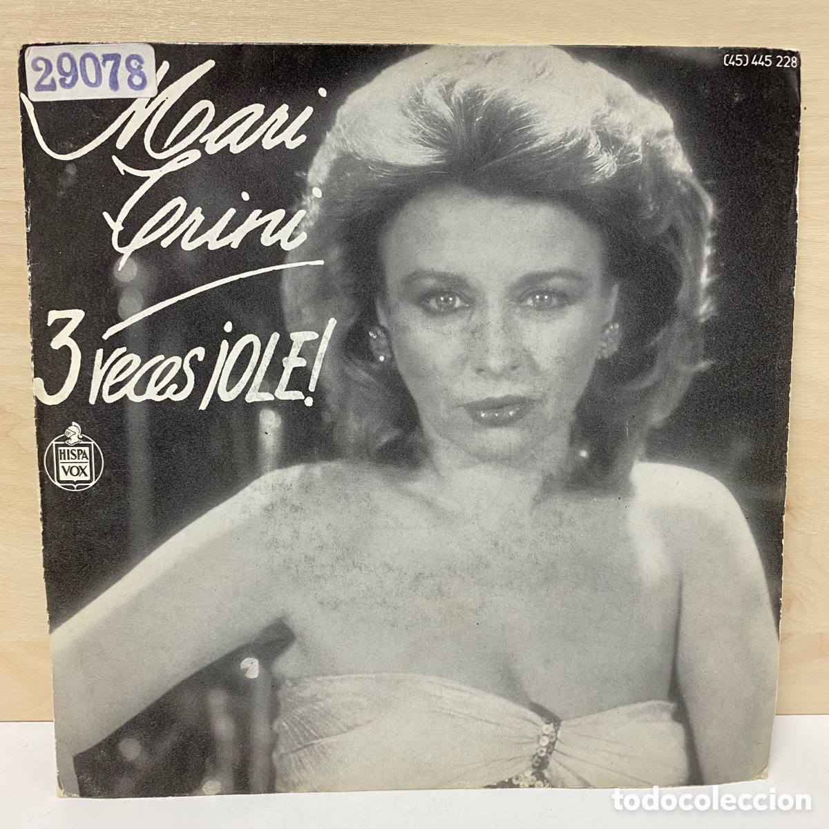 Discos de vinilo: Mari Trini - 3 Veces &iexcl;Ole! (7&rdquo;, Single) - Foto 1