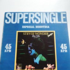 Discos de vinilo: STEVIE WONDER DO I DO / ROCKET LOVE ( 1982 MOTOWN ESPAÑA )