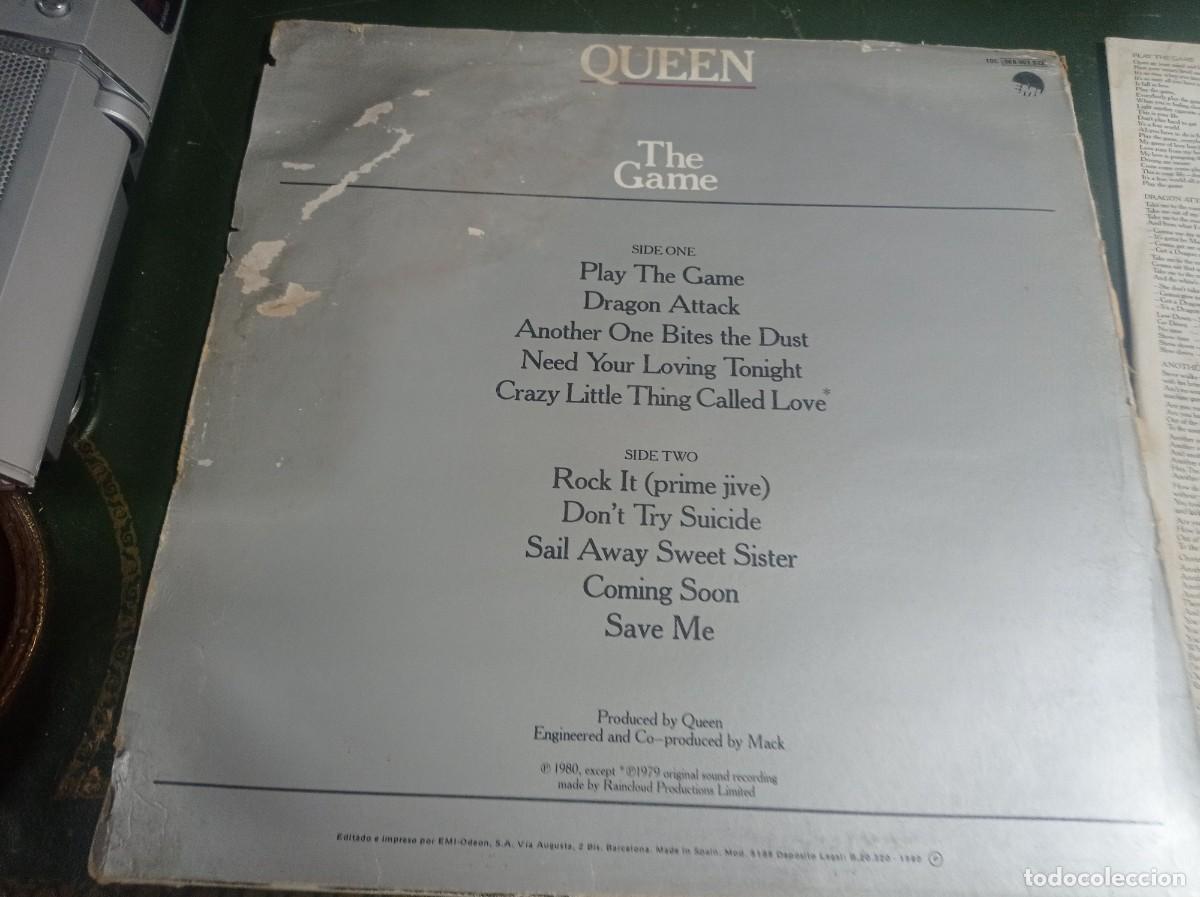 Discos de vinilo: Disco lp QUEEN The Game - Foto 6