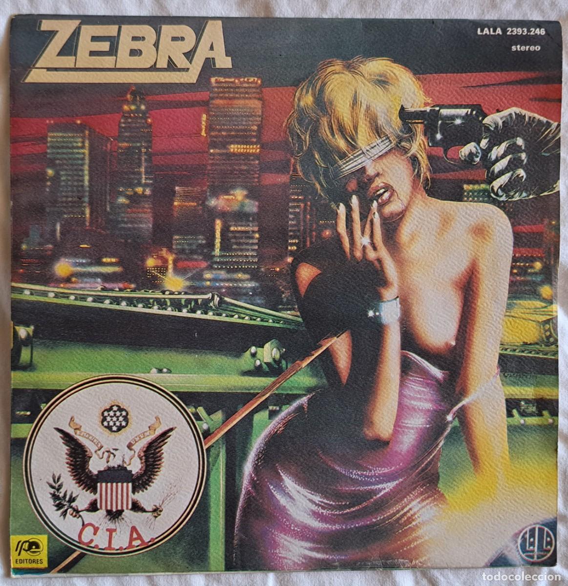 Discos de vinilo: Zebra. C.I.A. / Baby dancer - Foto 1