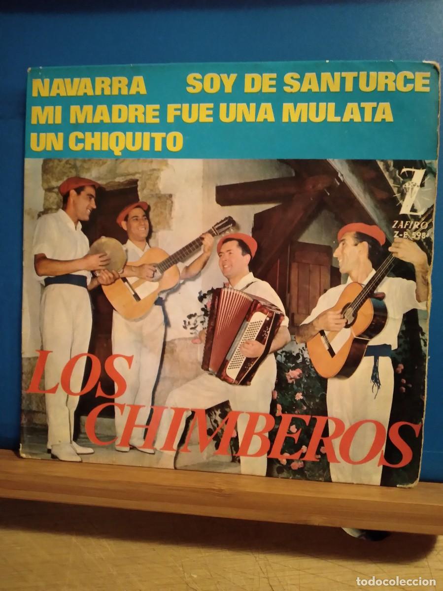 Discos de vinilo: REGIONAL - LOS CHIMBEROS / NAVARRA / SOY DE SANTURCE - Foto 1