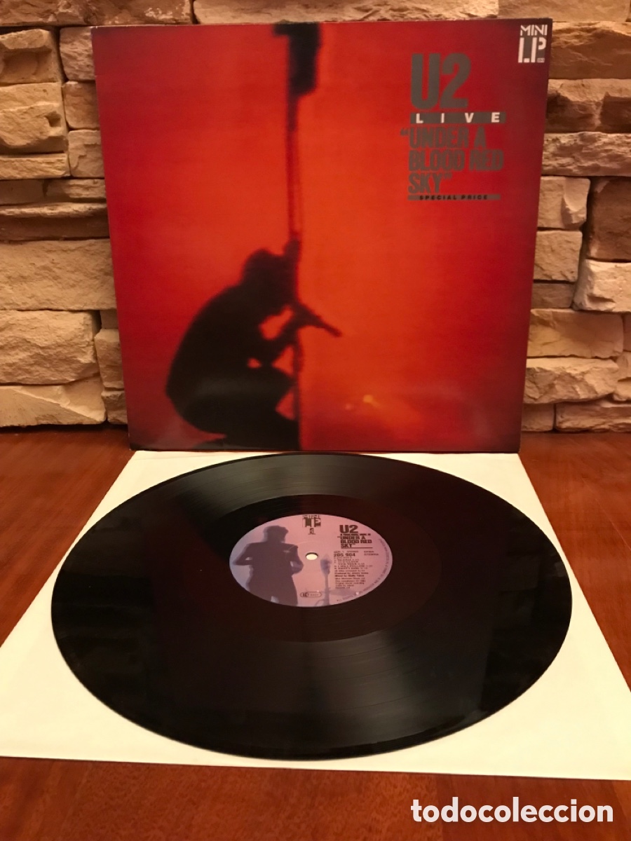 Discos de vinilo: U2 &ndash; Live &rdquo;Under A Blood Red Sky (1&ordf; edici&oacute;n)