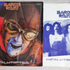Discos de vinilo: BARÓN ROJO ”METALMORFORSIS” LP VINILO
