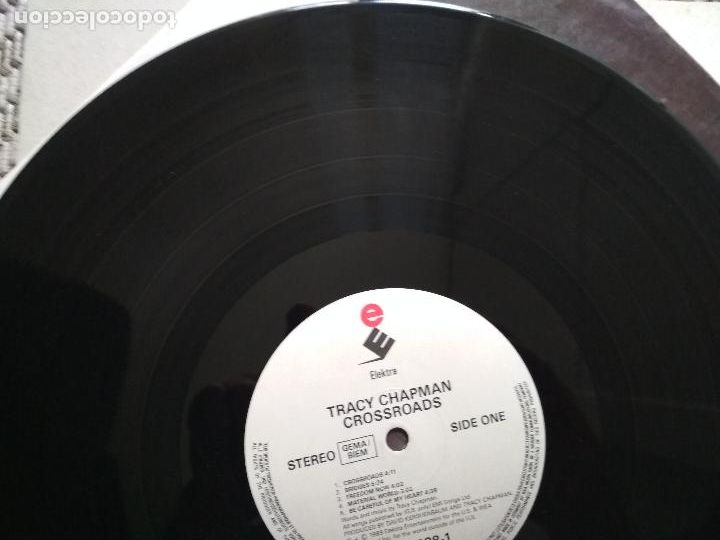 Discos de vinilo: Tracy Chapman &lrm;&ndash; Crossroads 1989 - Foto 3