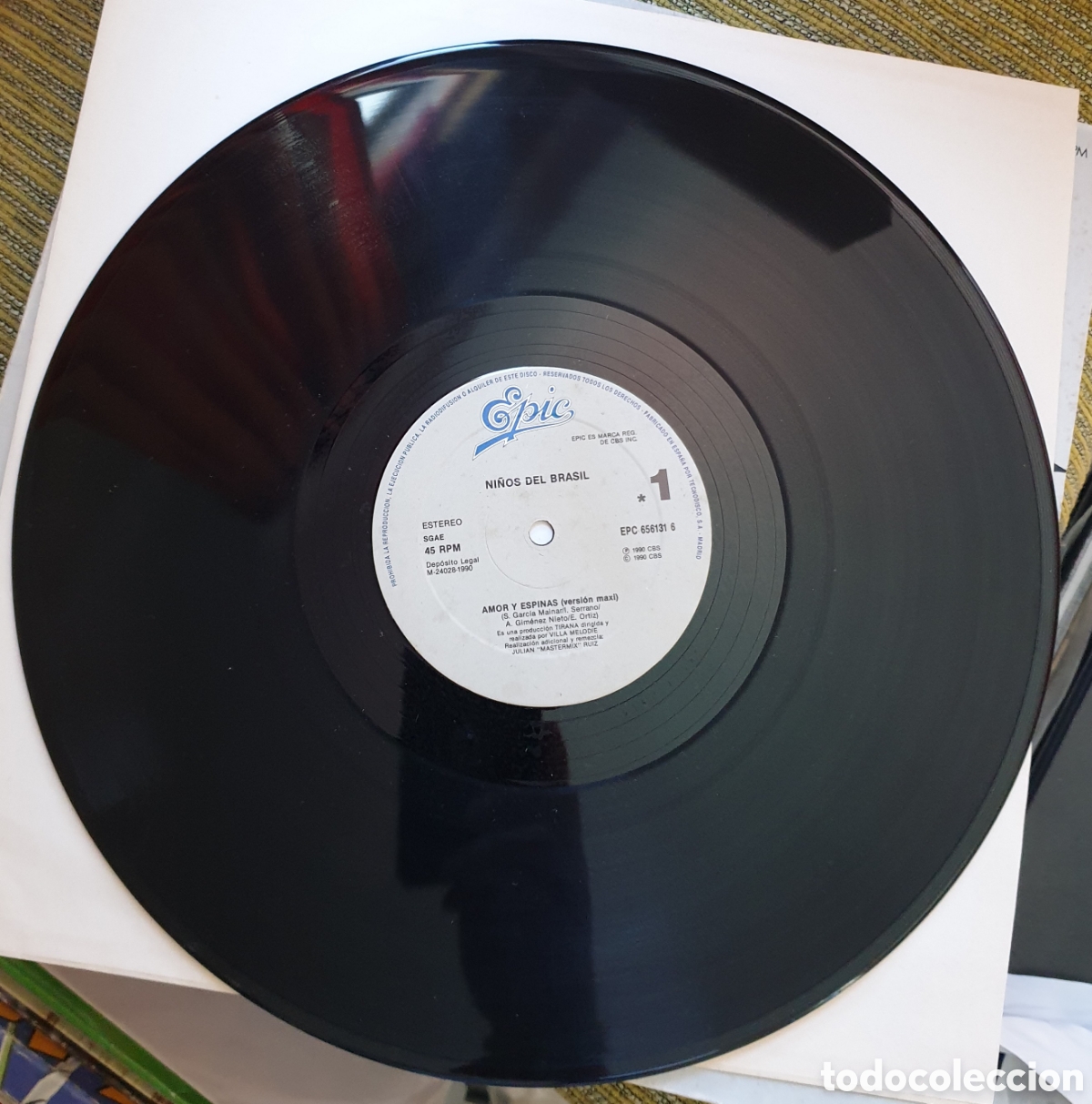 Discos de vinilo: Ni&ntilde;os del Brasil - amor y espinas - Foto 2