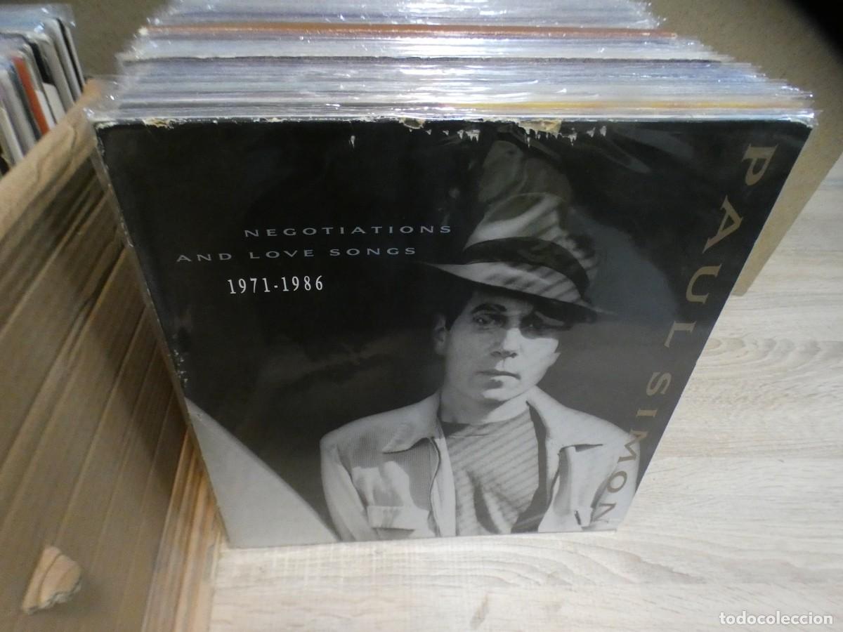 Dischi in vinile: CAJJ198 arkansas1980 LP PAUL SIMON NEGOTATIONS AND LOVE SONGS 1971-1986 BUEN ESTADO DE DISCOS