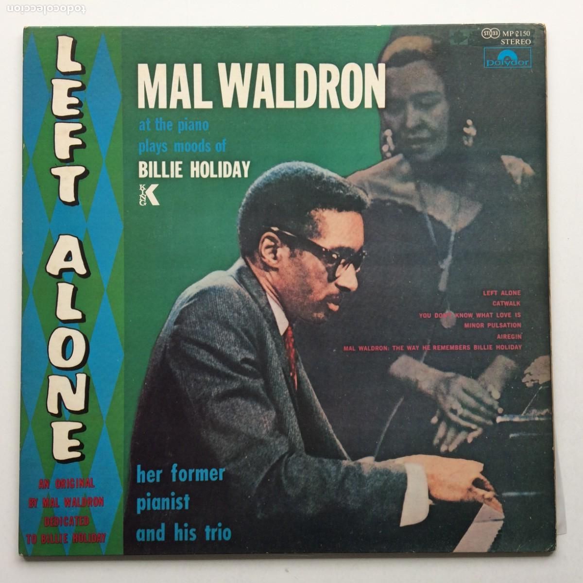 Discos de vinilo: Mal Waldron &lrm;&ndash; Left Alone , Japan 1971 Polydor* - Foto 1