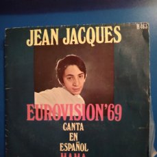 Discos de vinilo: JEAN JACQUES MAMA/LOS DOMINGOS FELICES 7'' 1969 EUROVISION SPAIN SUNG SPANISH