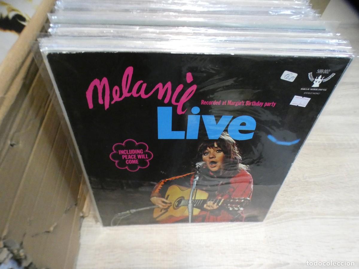 Discos de vinilo: CAJJ198 arkansas1980 LP CA 1972 BUEN ESTADO GENERAL MELANIE LIVE