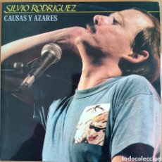 Discos de vinilo: SILVIO RODRÍGUEZ - CAUSAS Y AZARES, 1986