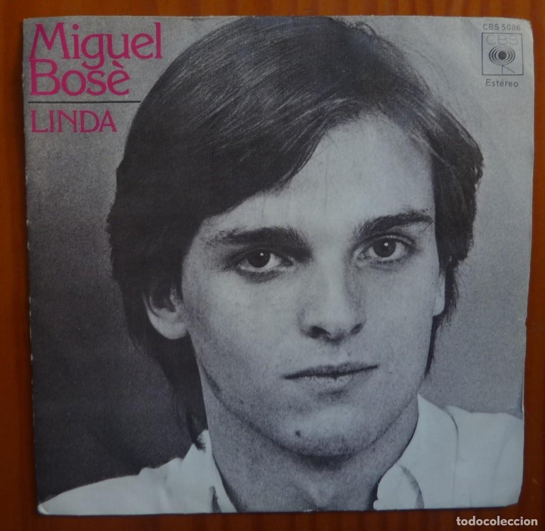 Discos de vinilo: MIGUEL BOSE / LINDA / 1977 / SINGLE - Foto 1