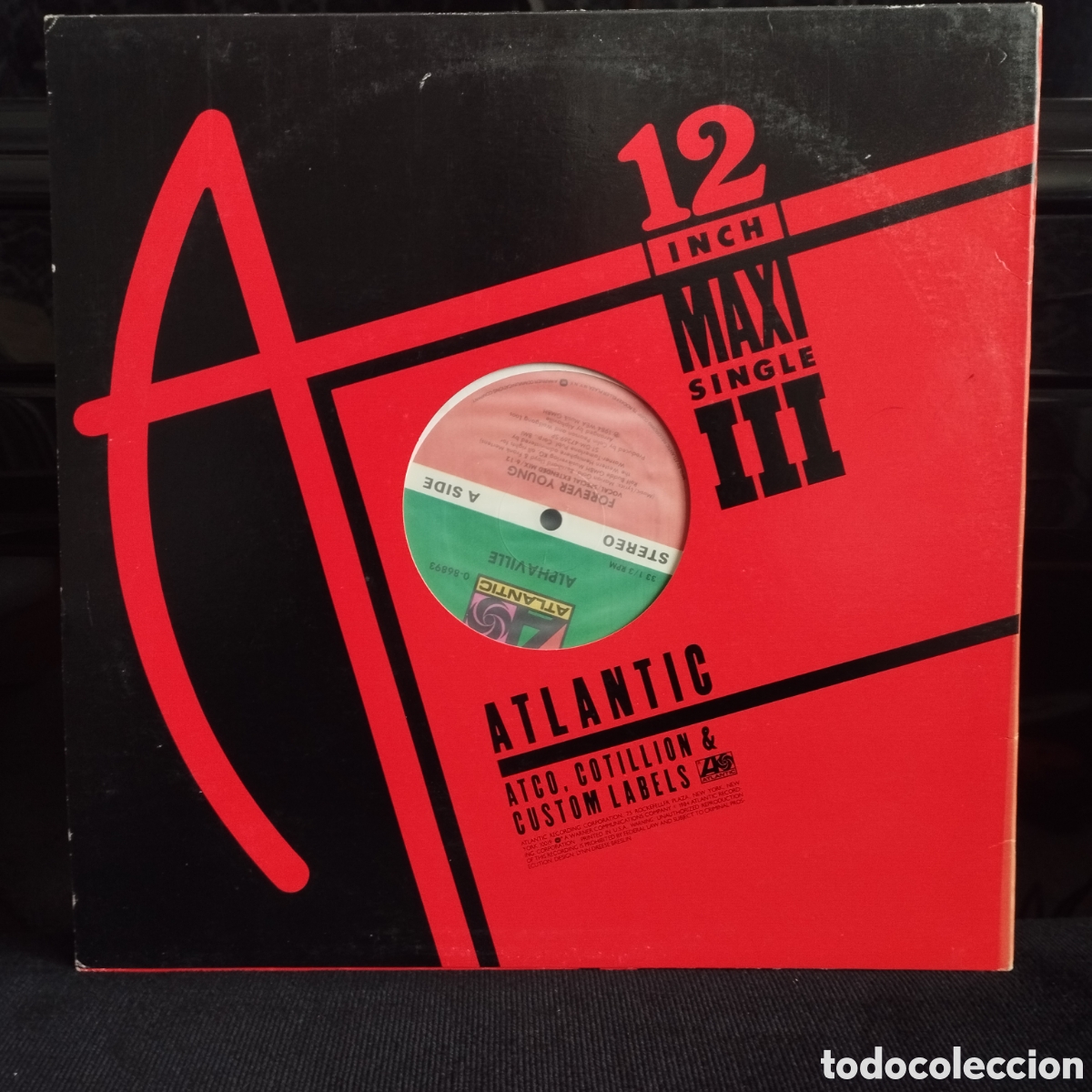 Discos de vinilo: Alphaville - Forever Young Maxi US 1984 - Foto 1