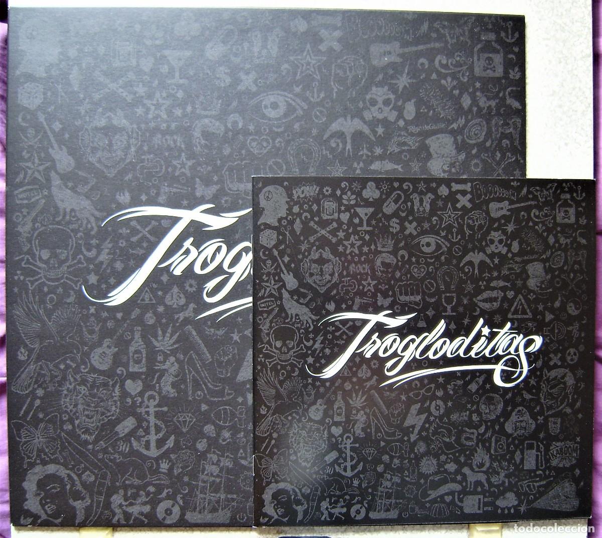 Discos de vinilo: TROGLODITAS.TROGLODITAS..LP + CD + DVD + LIBRO...COMO NUEVO - Foto 1
