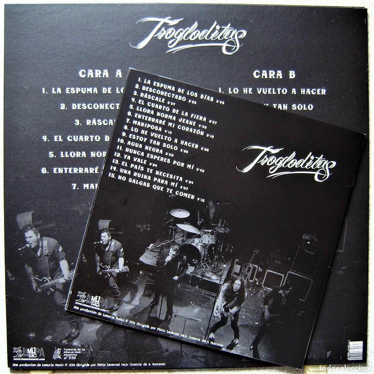 Discos de vinilo: TROGLODITAS.TROGLODITAS..LP + CD + DVD + LIBRO...COMO NUEVO - Foto 2