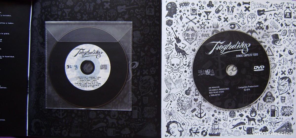 Discos de vinilo: TROGLODITAS.TROGLODITAS..LP + CD + DVD + LIBRO...COMO NUEVO - Foto 3