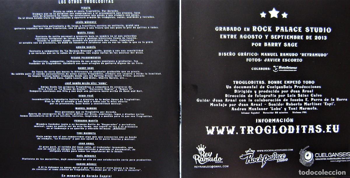 Discos de vinilo: TROGLODITAS.TROGLODITAS..LP + CD + DVD + LIBRO...COMO NUEVO - Foto 4