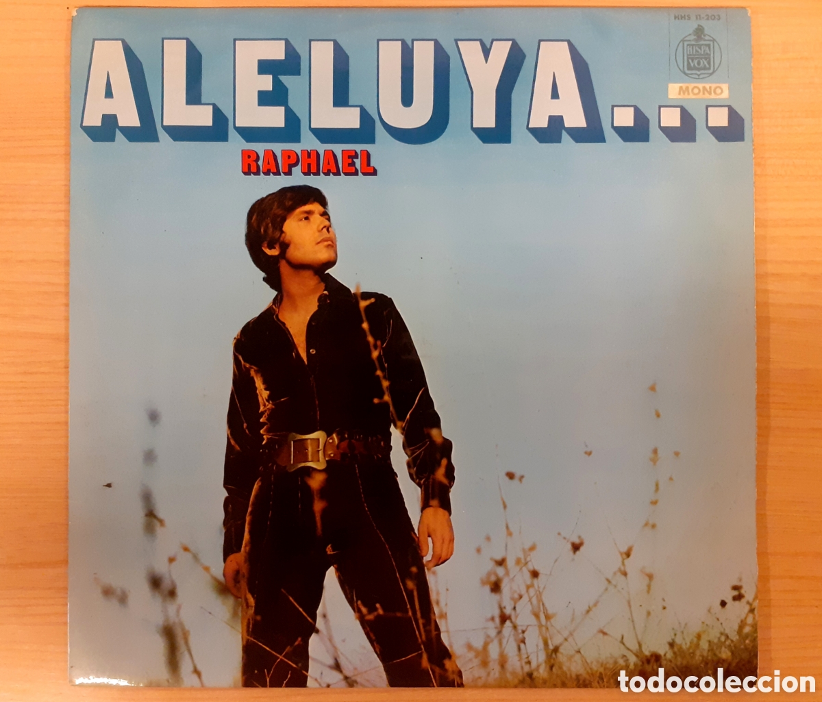 Discos de vinilo: RAPHAEL &rdquo;ALELUYA...&rdquo; DISCOS HISPAVOX 1970 COMO NUEVO!! - Foto 1