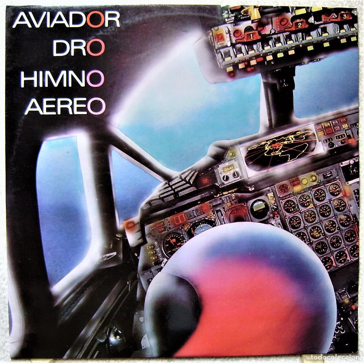 Disques de vinyle: AVIADOR DRO.HIMNO AEREO....MAXI ..2 TEMAS...EX