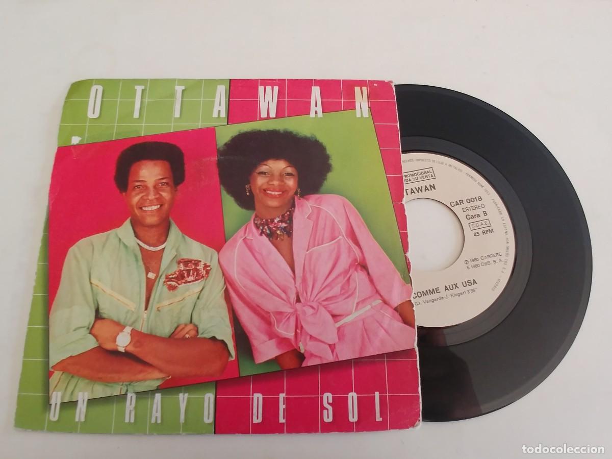 Discos de vinilo: OTTAWAN-SINGLE UN RAYO DE SOL - Foto 1