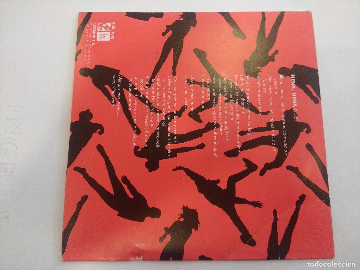 Discos de vinilo: MI-TELS/NENA NENA/SINGLE. - Foto 3