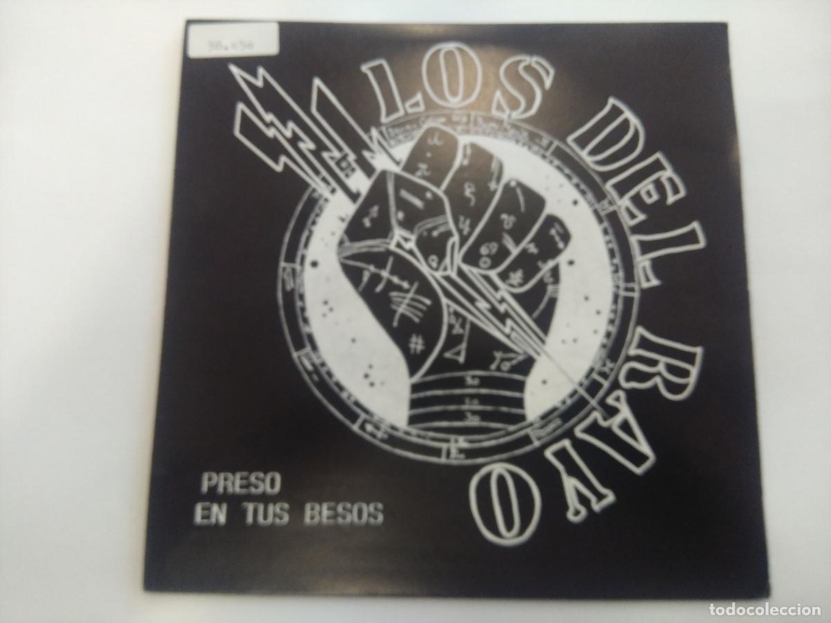 Discos de vinilo: LOS DEL RAYO/PRESO EN TUS BESOS/SINGLE. - Foto 1