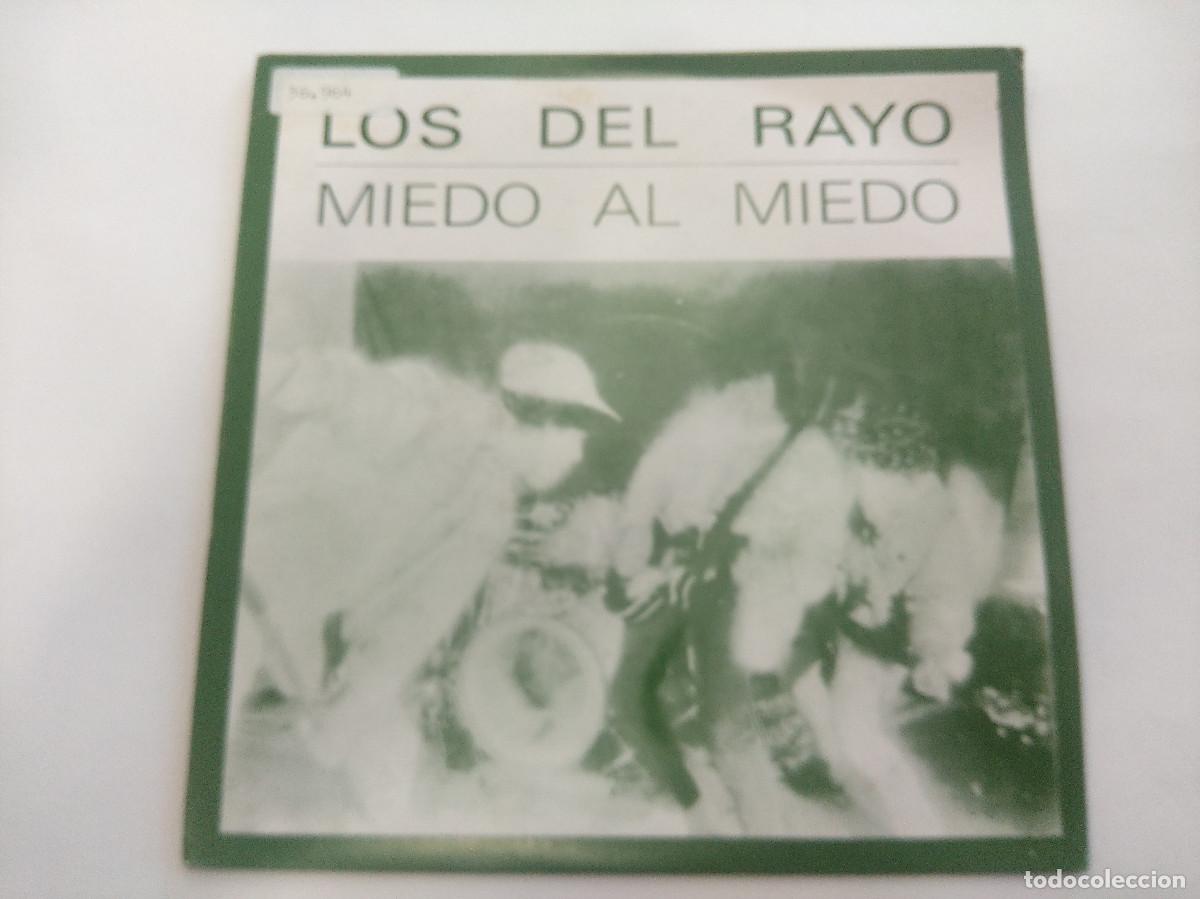 Discos de vinilo: LOS DEL RAYO/MIEDO AL MIEDO/SINGLE. - Foto 1