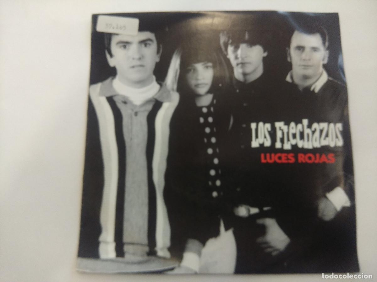 Discos de vinilo: LOS FLECHAZOS/LUCES ROJAS/SINGLE. - Foto 1