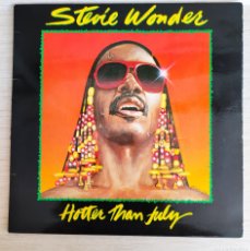 Discos de vinilo: STEVIE WONDER ” HOTTER THAN JULY” MOTOWN 1.980