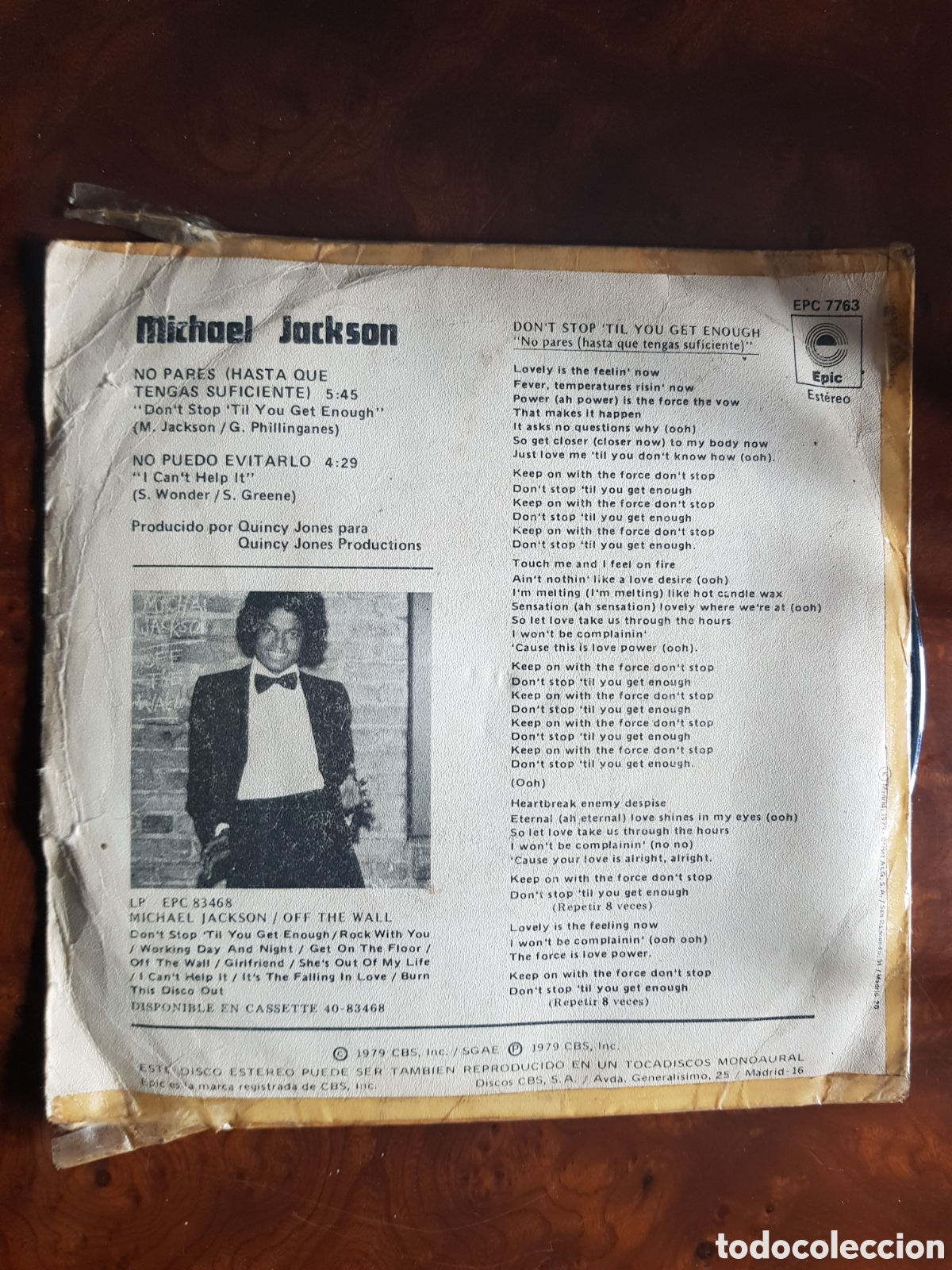 Discos de vinilo: Disco Michael Jackson - Foto 2