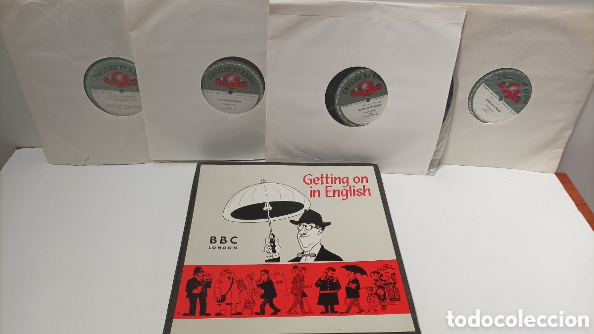 Discos de vinilo: Curso de ingl&eacute;s BBC 4 vinilos - Foto 3
