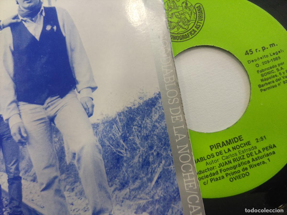 Discos de vinilo: PIRAMIDE/DIABLOS EN LA NOCHE/SINGLE. - Foto 2