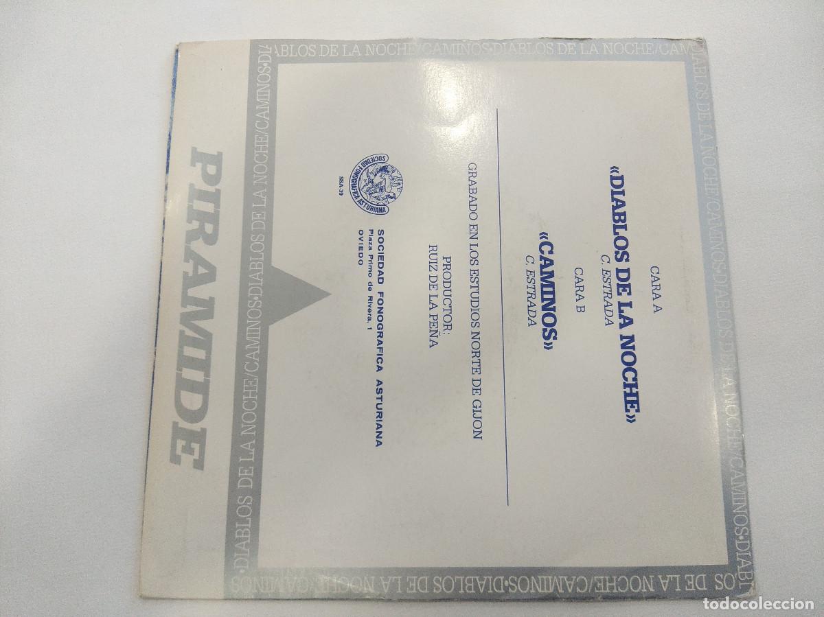 Discos de vinilo: PIRAMIDE/DIABLOS EN LA NOCHE/SINGLE. - Foto 3
