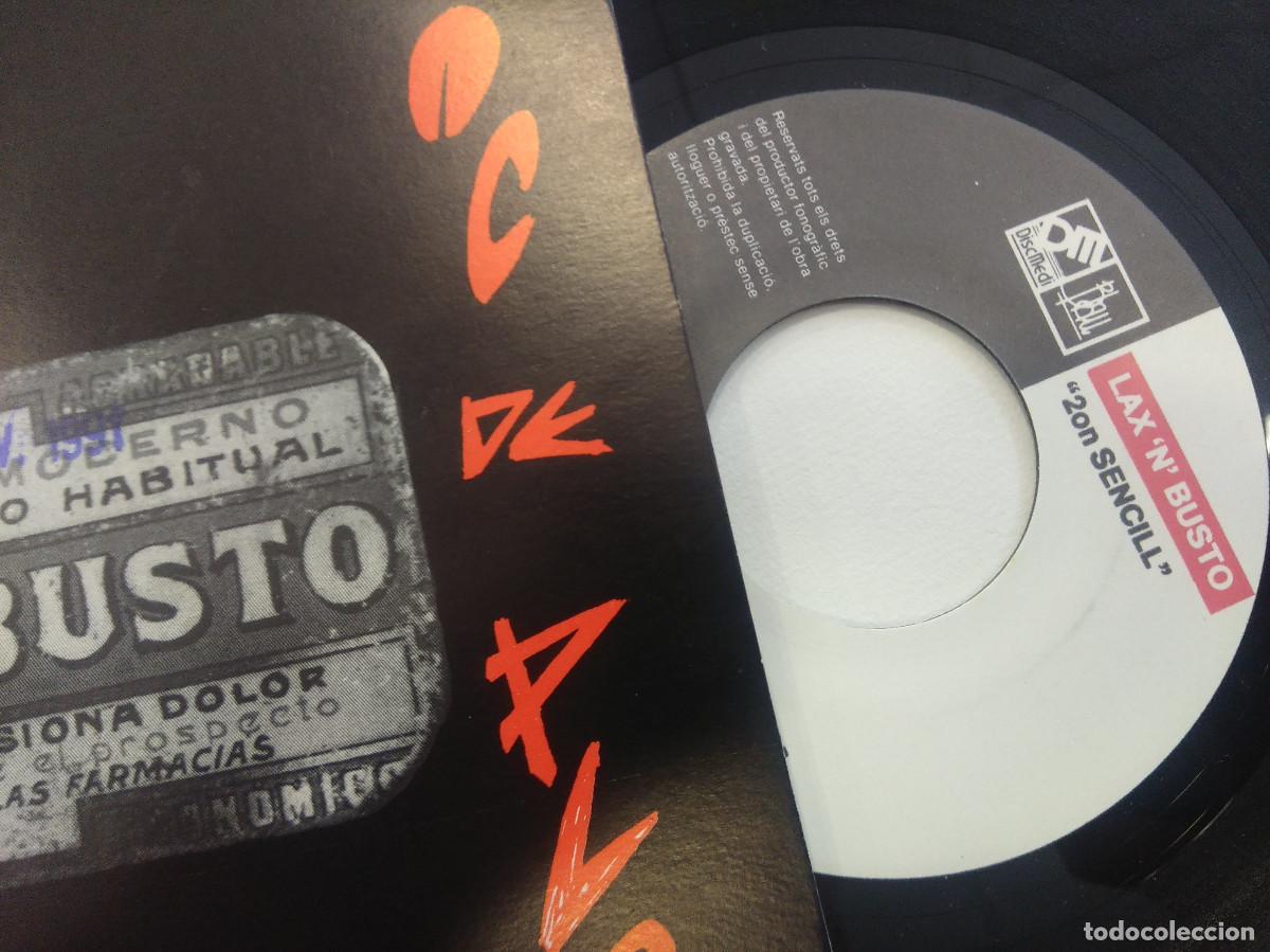 Discos de vinilo: LAX N BUSTO/TOC DE PLOR/SINGLE. - Foto 2