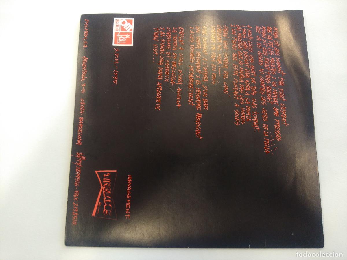 Discos de vinilo: LAX N BUSTO/TOC DE PLOR/SINGLE. - Foto 3
