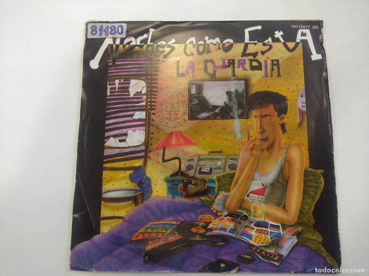 Discos de vinilo: LA GUARDIA/NOCHES COMO ESTA/SINGLE. - Foto 1