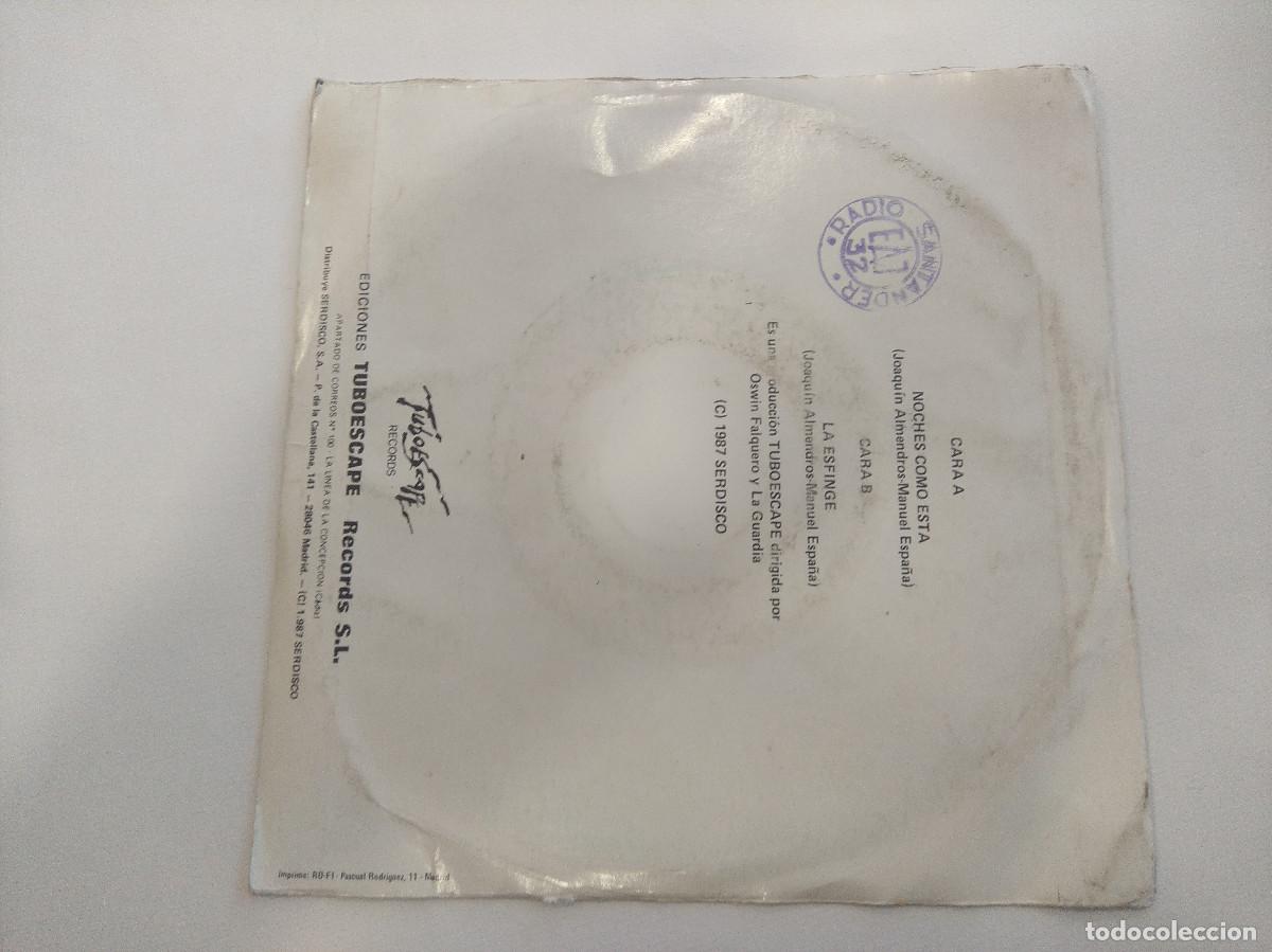 Discos de vinilo: LA GUARDIA/NOCHES COMO ESTA/SINGLE. - Foto 3