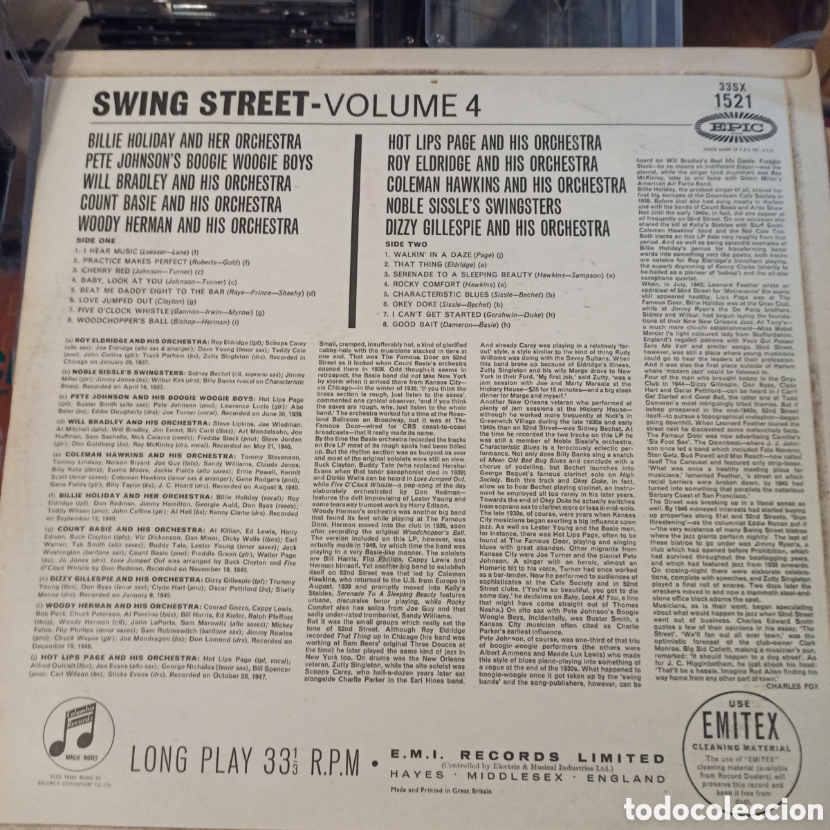 Discos de vinilo: Swing Street - Volume 4 - Foto 2