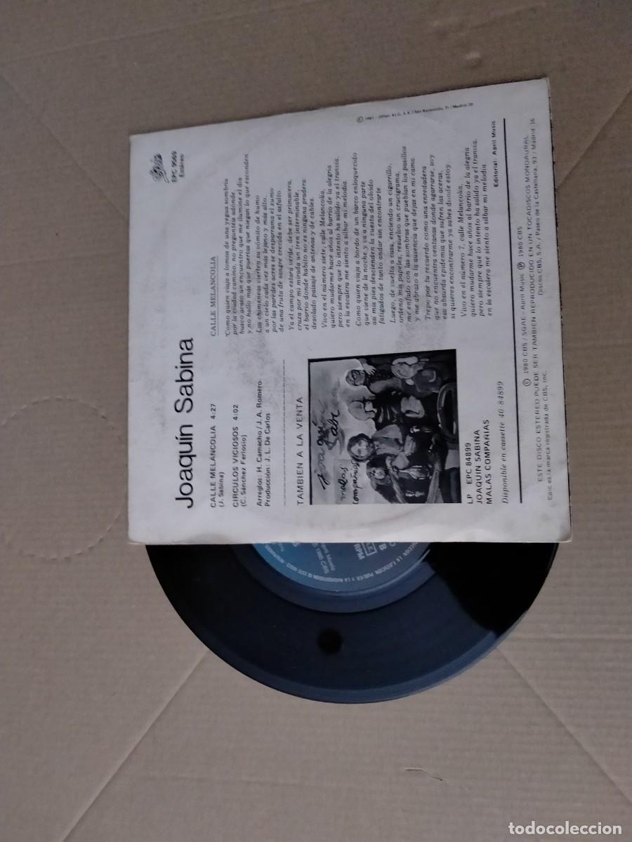 Discos de vinilo: vinilo single de joaquin sabina - Foto 2