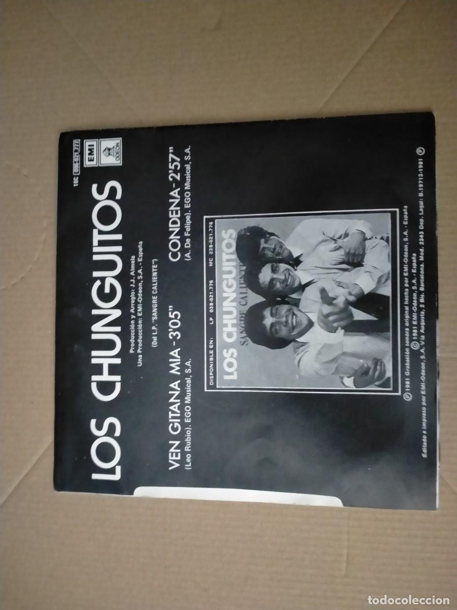 Discos de vinilo: vinilo single de los chunguitos - Foto 2