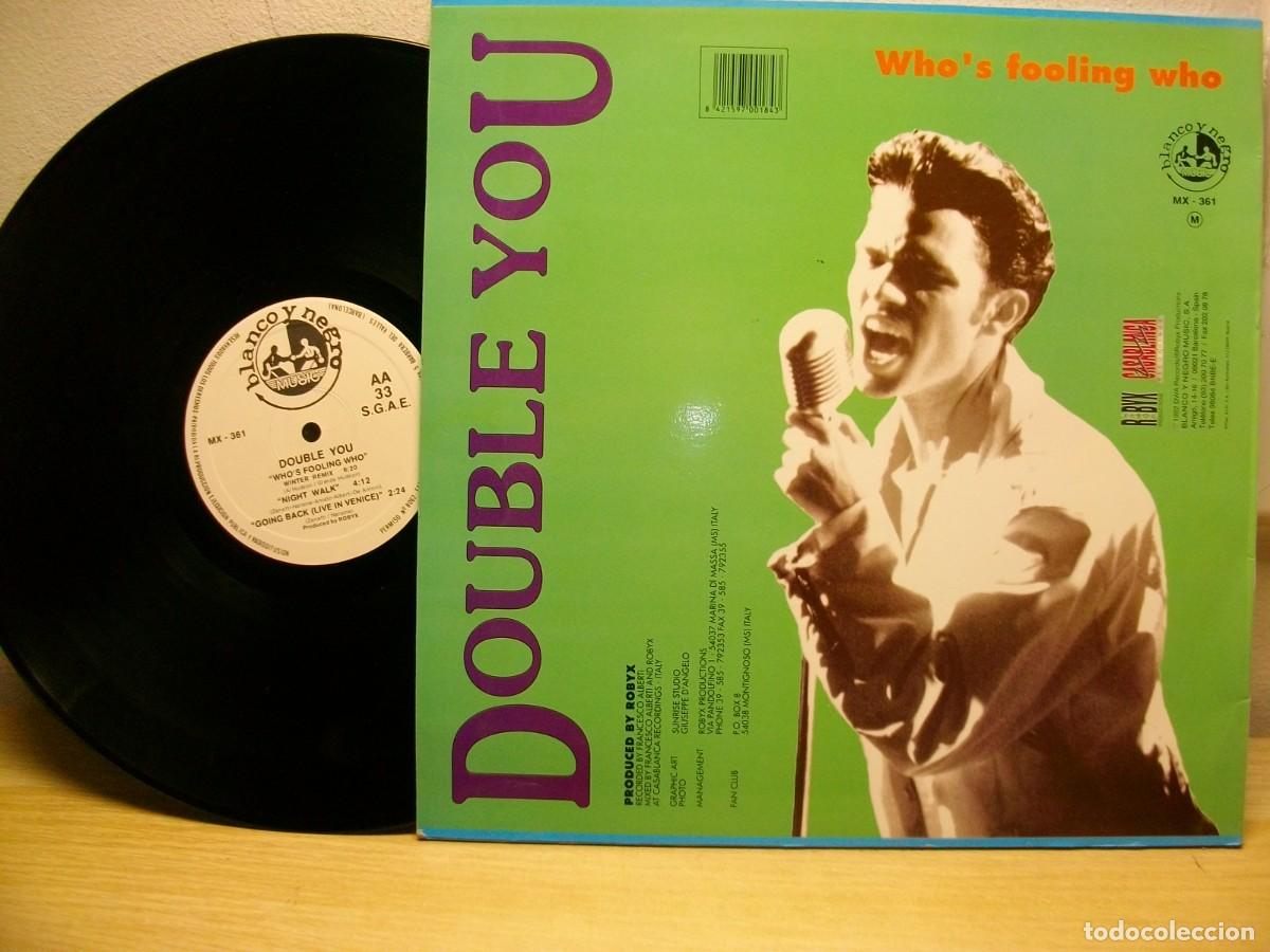 Discos de vinilo: Double You &ndash; Whos Fooling Who LP - Foto 2