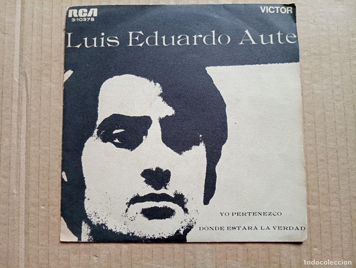 Discos de vinilo: LUIS EDUARDO AUTE - YO PERTENEZCO SINGLE 1969 - Foto 1