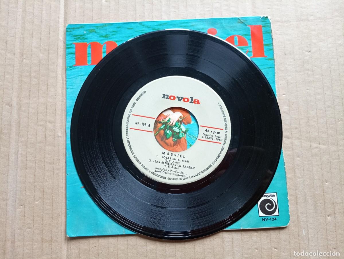 Discos de vinilo: MASSIEL - ROSAS EN EL MAR EP 4 TEMAS 1967 - Foto 3