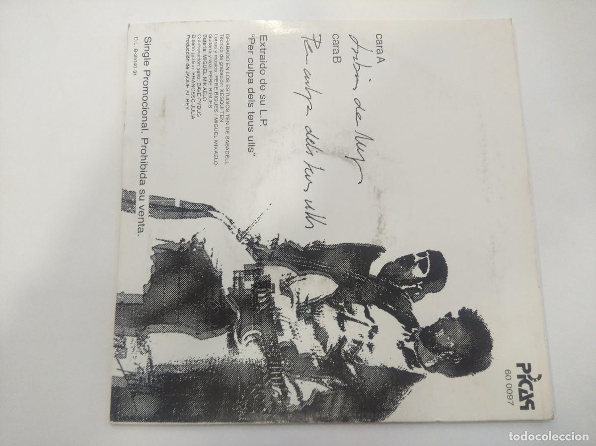 Discos de vinilo: JAQUE AL REY/LABIOS DE MUJER/SINGLE PROMOCIONAL. - Foto 3