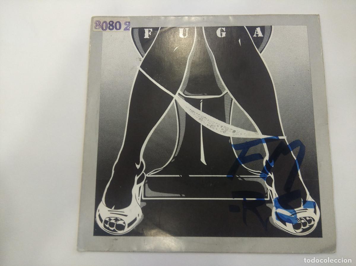 Discos de vinilo: FUGA/DAME TUS MANOS/SINGLE PROMOCIONAL. - Foto 1