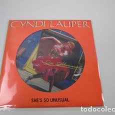 Discos de vinilo: VINILO EDICION JAPONESA LP PICTURE CYNDI LAUPER SHE´S SO UNUSUAL - VER CONDICIONES DE VENTA