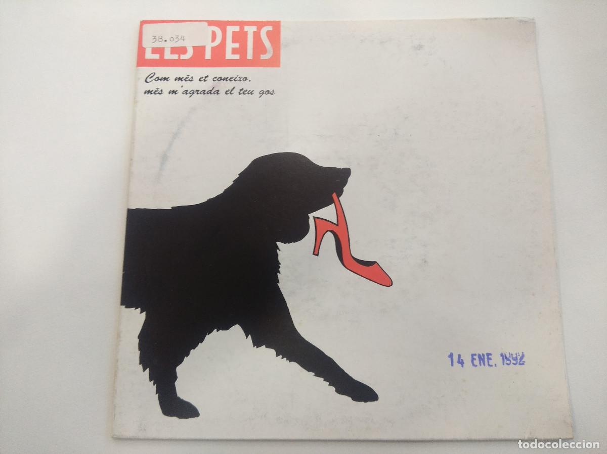 Discos de vinilo: ELS PETS/COM MES ET CONEIXO MES MAGRADA EL TEU GOS/SINGLE. - Foto 1