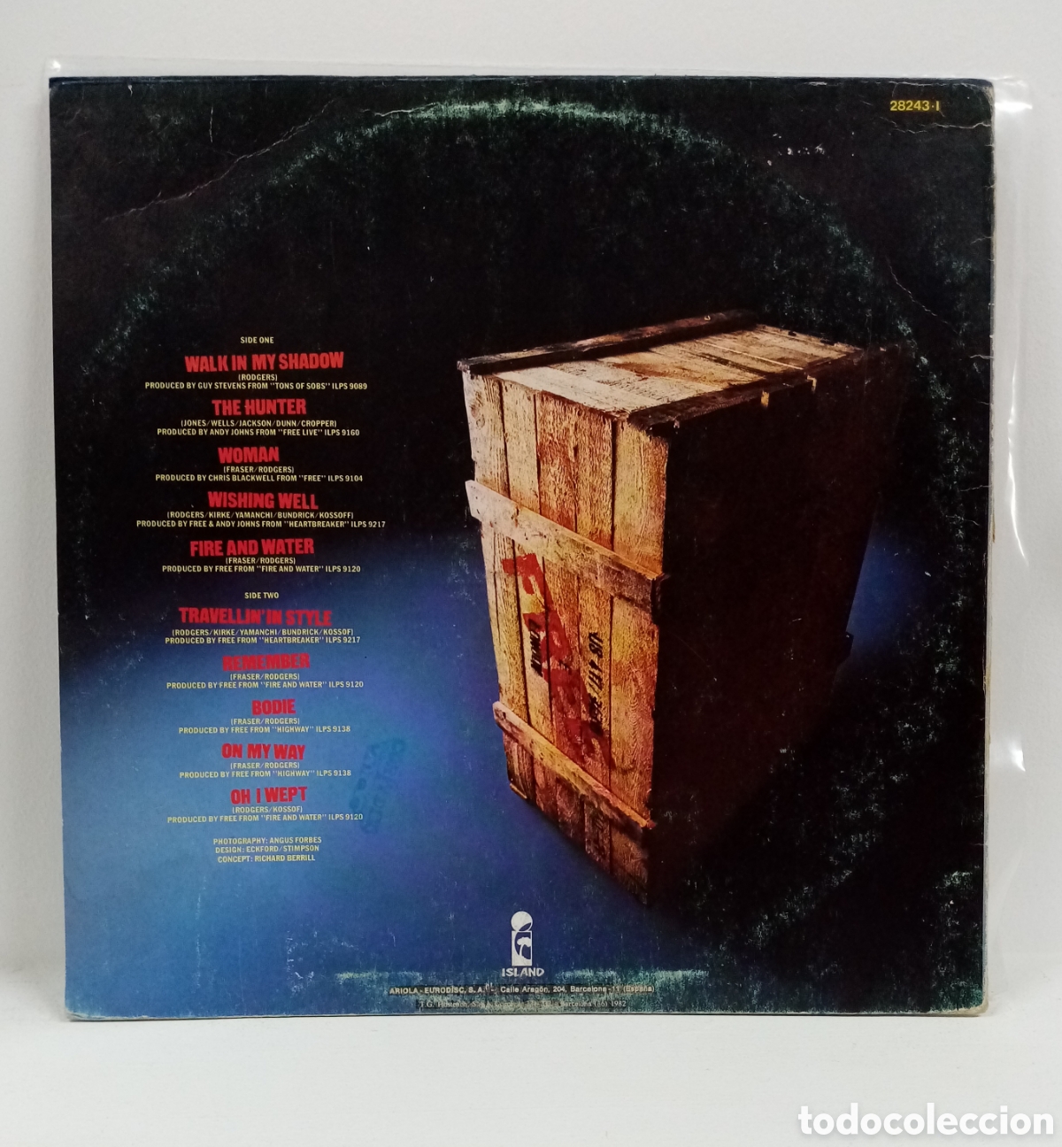 Discos de vinilo: FREE &rdquo;FREEN EASY ROUGHN READY&rdquo; LP. COMP. SPAIN 1977 - Foto 2