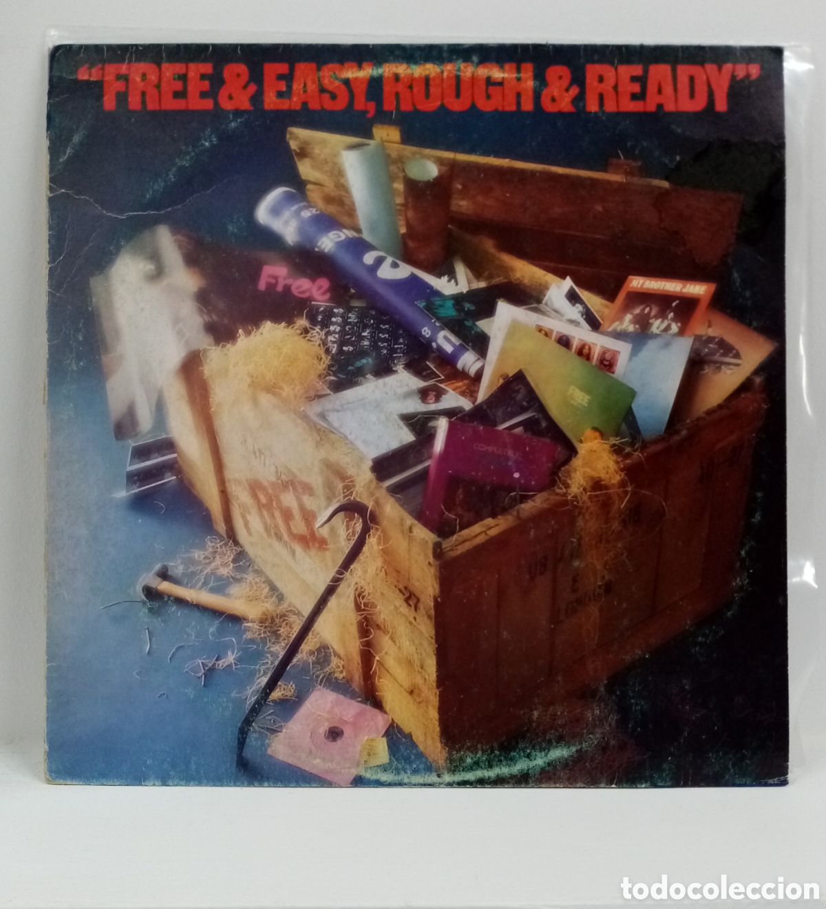 Discos de vinilo: FREE &rdquo;FREEN EASY ROUGHN READY&rdquo; LP. COMP. SPAIN 1977 - Foto 1